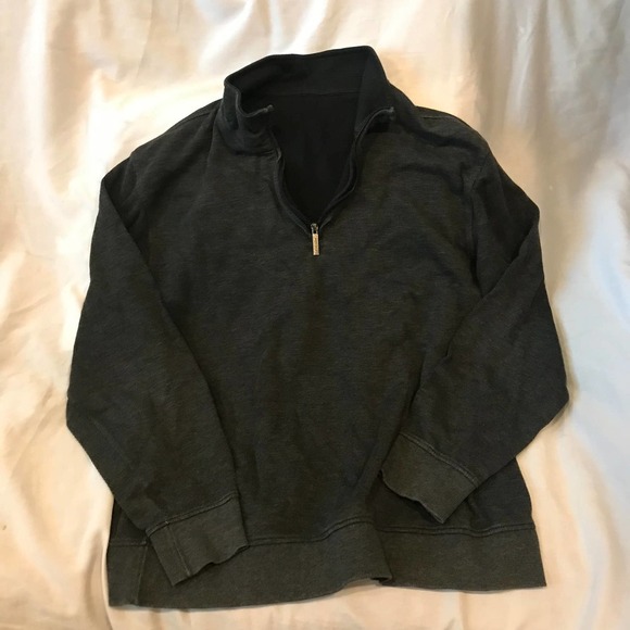 Men's qtr zip sweater, Men's M - Picture 1 of 3